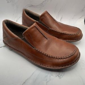 Patagonia Men’s Pau Walnut Brown Casual Leather Loafer Size 9.5